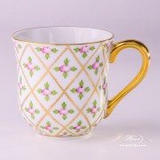 Sevres Roses 2729-0-00 SPROG Milk Mug Herend porcelain