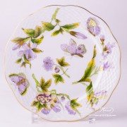 Royal Garden Green 517-0-00 EVICT1 Dessert Plate Herend porcelain