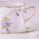 Coffee / Espresso Cup and Saucer 709-0-00 IA Imola design. Demitasse. Classic Herend pattern. Herend fine china. Hand painted tableware