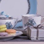 Coffee Set for 2 Persons - Herend Chinese Bouquet Turquoise / Apponyi ATQ3-PT pattern. Herend fine china hand painted. Tableware