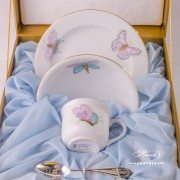 Baby Set for Boy-Royal Garden EVICTP2-Herend porcelain