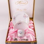 Baby Set for Girl-Royal Garden EVICTP2-Herend porcelain