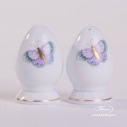 Royal Garden-Turquoise 249-0-00 EVICTP2 Salt Shaker with 250-0-00 EVICTP2 Pepper Shaker Herend porcelain