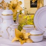 Hadik Coffee Cup 1707-0-00 HD and Dessert Plate 1518-0-00 HD Herend porcelain