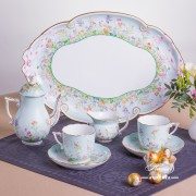Four Seasons QS Coffee Set Herend porcelain