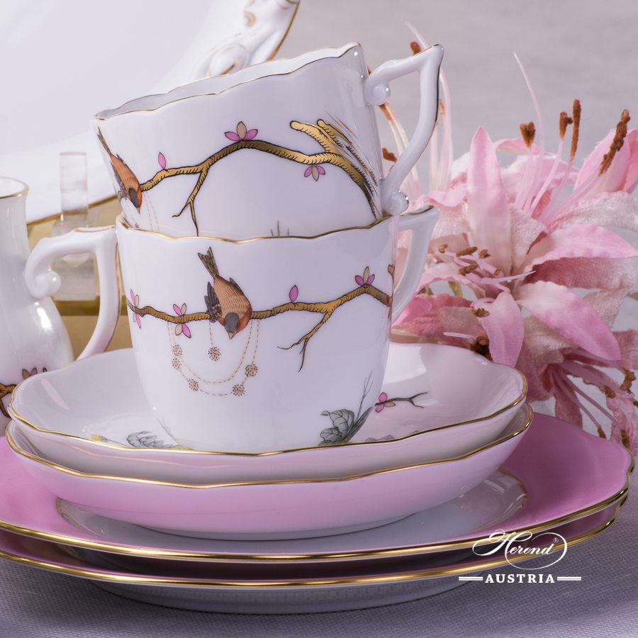 Dream Garden REJA Coffee Set for 2 Persons Herend porcelain