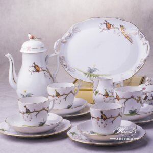 Dream Garden-REJA Coffee-Set for 4 Persons - Herend Porcelain