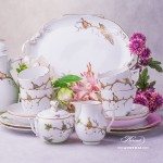 Dream Garden REJA Coffee Set for 4 Persons Herend porcelain
