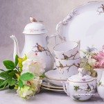 Dream Garden REJA Coffee Set for 4 Persons Herend porcelain