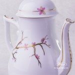 Dream Garden Coffee Pot with Bird knob 20613-0-05 REJA Herend porcelain