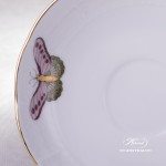 Victoria Grande Saucer 706-1-00 VICTMC-Pink Herend porcelain