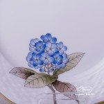 Victoria Grande Dessert Plate 517-0-00 VICTMC-Blue Herend porcelain