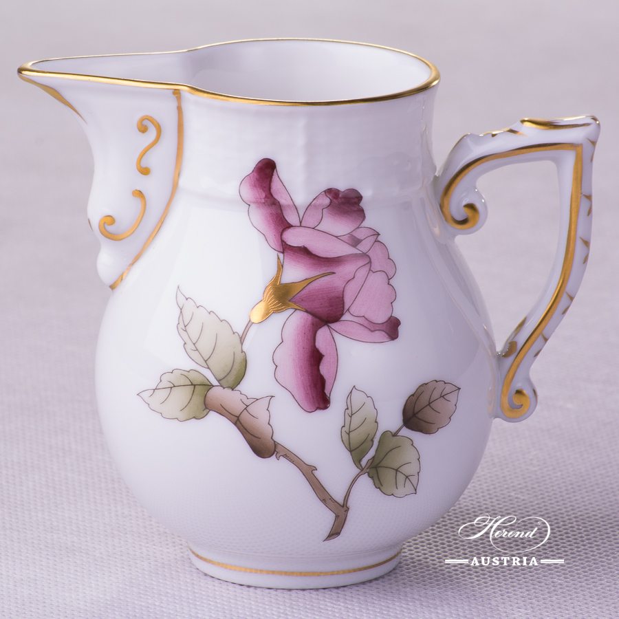 Victoria Grande Milk Jug 657-0-00 VICTMC-Pink Herend porcelain