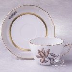 Victoria Grande Tea Cup with Saucer 20730-0-00 VICTMC Herend porcelain