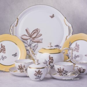 Victoria Grande - VICTMC Tea-Set for 2 Persons - Herend Porcelain