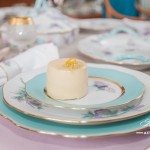 Dinner Set for 6 Persons - Herend Royal Garden Turquoise Flower with Butterfly patterns. Herend fine china and hand painted tableware