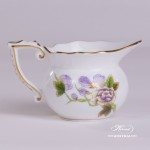 Creamer 644-0-00 EVICTF1 Royal Garden Green Flower pattern. Herend fine china hand painted. Tableware