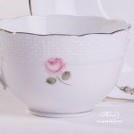 Vienna Rose Platinum 701-0-00 VR-PT Tea Cup and Saucer Herend porcelain