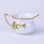 Herend porcelain Creamer painted with Christmas motif