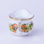 Herend porcelain Creamer painted with Christmas motif