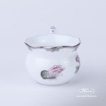 Creamer / Milk Jug 645-0-00 VBOG-X1-PT Queen Victoria Platinum pattern. Herend fine china hand painted. Tableware