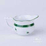 Creamer / Milk Jug 645-0-00 Vienna Rose / Viennese Rose VRH pattern. Herend fine china. Hand painted tableware