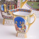 Coffee / Espresso Set for 2 Persons - Herend Medieval Miniatures HHVT pattern. Herend fine china hand painted. Tableware