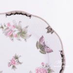 Place Setting 3 Pieces - Herend Queen Victoria Platinum VBOG-X1-PT pattern. Herend porcelain hand painted. Tableware