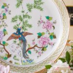 Ornamental Plate 7499-0-00 SP840 Special Phoenix pattern. Herend fine china and hand painted. Round shaped Ornaments