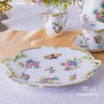 Coffee  Set for 2 Persons - Herend Queen Victoria VBO decor. Herend porcelain hand painted. Tableware. Coffee Cup 706-0-00 VBO