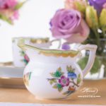 Coffee / Espresso Set for 2 Persons - Herend Queen Victoria VBO decor. Herend porcelain hand painted. Tableware. Coffee Cup 709-0-00 VBO