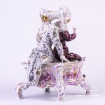 Carnival / Clowns Figurine 15028-0-00 ZOVT-1 Oriental design. Herend fine china. Hand painted ornaments