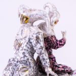 Carnival / Clowns Figurine 15028-0-00 ZOVT-1 Oriental design. Herend fine china. Hand painted ornaments