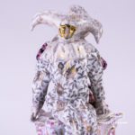 Carnival / Clowns Figurine 15028-0-00 ZOVT-1 Oriental design. Herend fine china. Hand painted ornaments