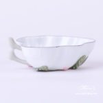 Sugar Bowl 492-0-00 VGRS-PT Vienna Rose Grand w. Platinum pattern. Herend fine china. Hand painted tableware