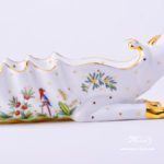 Dragon Ashtry / Candy Jar 7760-0-00 FODO Oriental Showmen pattern. Herend fine china. Hand painted ornaments