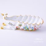 Dragon Ashtry / Candy Jar 7760-0-00 FODO Oriental Showmen pattern. Herend fine china. Hand painted ornaments