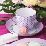 Coffee Set for 2 Persons - Herend Special Fish Scale pattern. Vieux Herend - VH Special design. Herend fine china hand painted. Tableware
