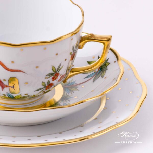 Nyon Tea Cup and Dessert Plate Herend Austria