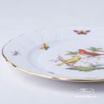 Dinner Plate 1524-0-00 RO Rothschild Bird design. Classic Herend design. Herend fine china. Hand painted tableware