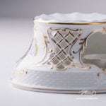 Tea Stove 455-0-00 EVICTP1 Royal Garden Green Butterfly pattern. Herend fine china hand painted. Tableware