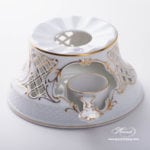 Tea Stove 455-0-00 EVICTP1 Royal Garden Green Butterfly pattern. Herend fine china hand painted. Tableware