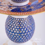 Cake Stand 2 Tier 8443-0-21 MRM Miramare pattern. Ornaments Open work. Herend fine china hand painted