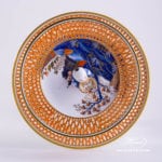 Cake Stand 2 Tier 8443-0-21 MRM Miramare pattern. Ornaments Open work. Herend fine china hand painted