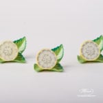 Lemon Menu Holder 8978-0-00 C Naturalistic pattern. Herend fine china hand painted. Tableware