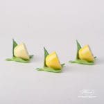 Lemon Menu Holder 8978-0-00 C Naturalistic pattern. Herend fine china hand painted. Tableware