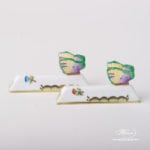 Knife Rest 276-0-17 VBO Queen Victoria pattern. Herend fine china hand painted. Tableware