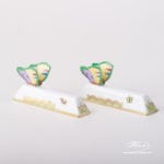 Knife Rest 276-0-17 VBO Queen Victoria pattern. Herend fine china hand painted. Tableware