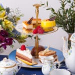 Coffee Set for 2 Persons - Herend Nyon / Morning Glory pattern. Rich gilded pattern. Herend fine china hand painted. Tableware