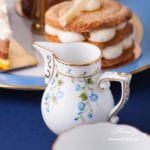 Coffee Set for 2 Persons - Herend Nyon / Morning Glory pattern. Rich gilded pattern. Herend fine china hand painted. Tableware